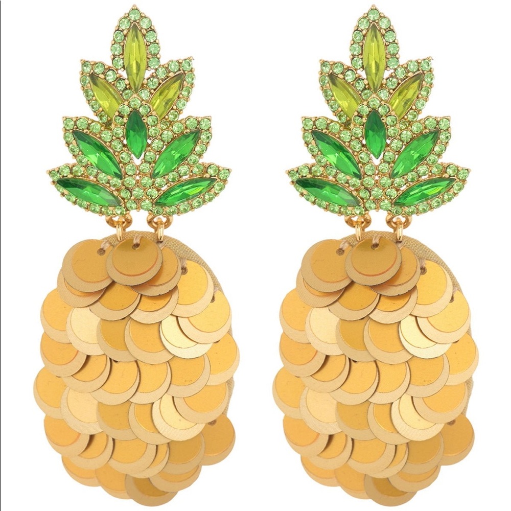 Kate spade by the pool pineapple 🍍 earrings